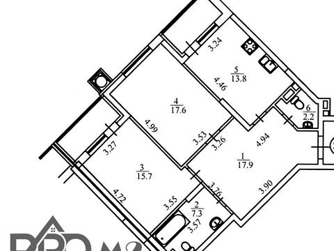 квартира по адресу Патриарха Мстислава Скрипника ул., 40