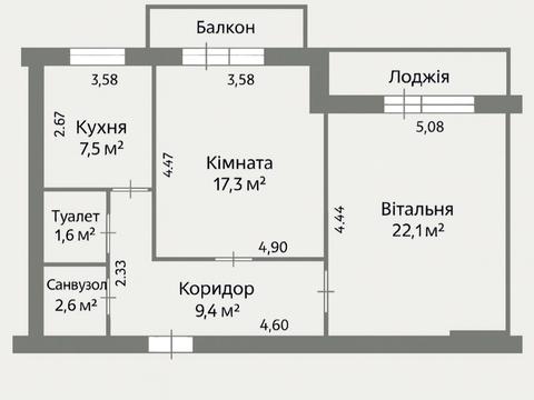 квартира за адресою Віктора Косенка вул., 6
