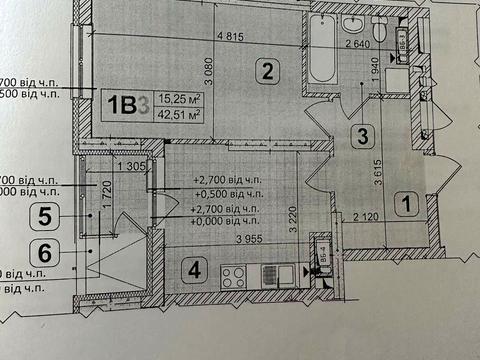 квартира за адресою Івана Виговського вул. (Маршала Гречка), 12-К