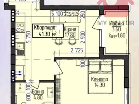 квартира за адресою Центральна, 2