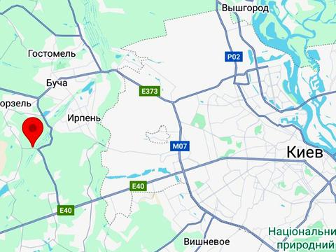 участок по адресу Центральна