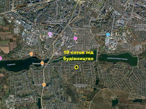 ділянка за адресою Хмельницький, Старицького вул., 52