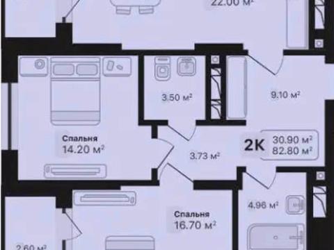 квартира за адресою Топольна вул., 4