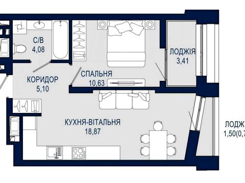 квартира за адресою Княгині Ольги вул., 130
