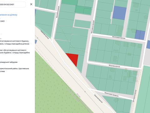 ділянка за адресою Березова роща