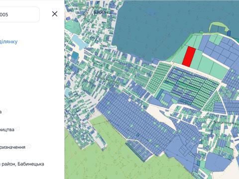 ділянка за адресою 