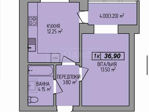 квартира за адресою Миру вул., 100