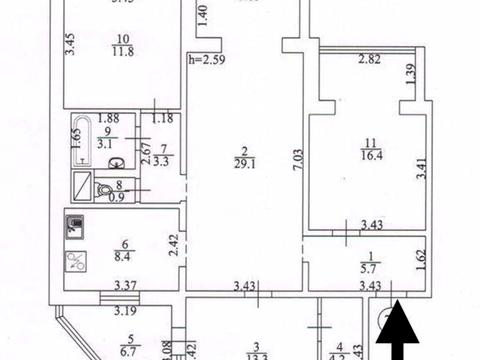 квартира по адресу Братства Тарасовцев ул. (Декабристів), 8
