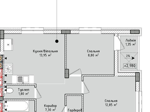 квартира по адресу Ивана Рубчака ул., 19