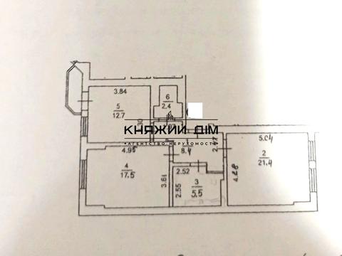 квартира по адресу Академика Палладина просп., 18/30