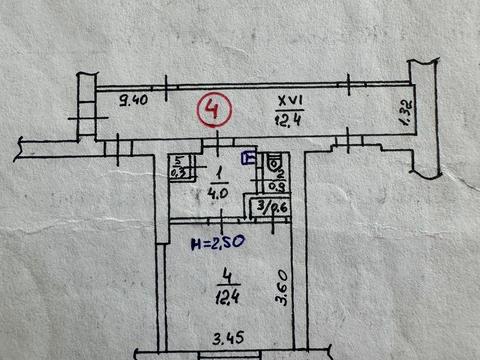 квартира по адресу Стадионный проезд, 12