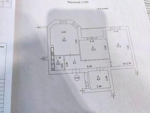 квартира по адресу Профессорская ул., 14