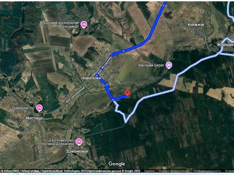 ділянка за адресою с. Новосілки, 