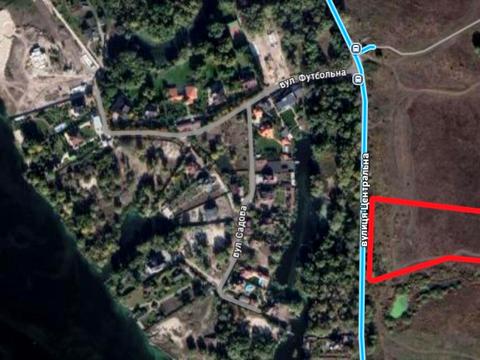 ділянка за адресою Центральна вул.