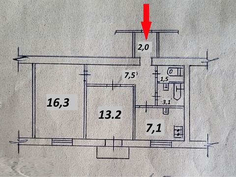 квартира по адресу Воздухофлотский просп. (Повітрофлотський), 21/2