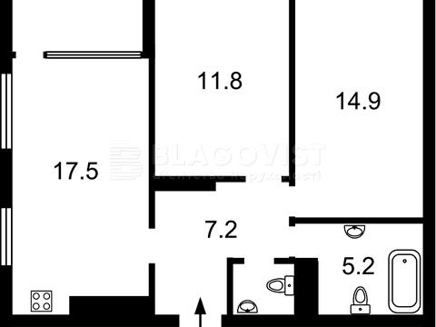 квартира по адресу Днепровская набережная ул., 16-Д