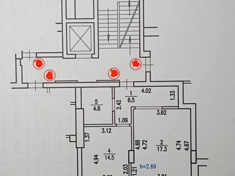 квартира по адресу Леннона ул., 41