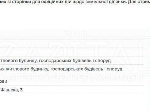 участок по адресу 