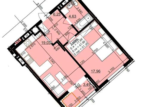 квартира по адресу Приозерна ул., 32