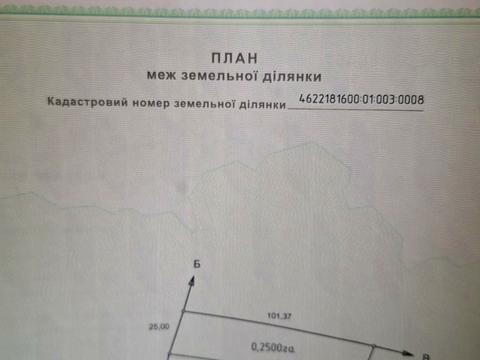 участок по адресу Полуботка