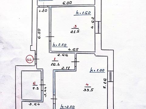 квартира по адресу Институтская ул., 21/1