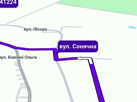 ділянка за адресою Сонячна