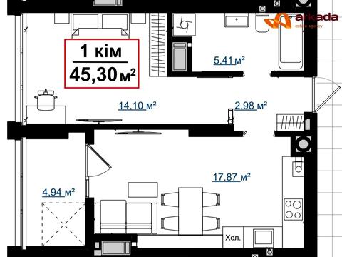 квартира за адресою Гетьмана Мазепи вул., 157