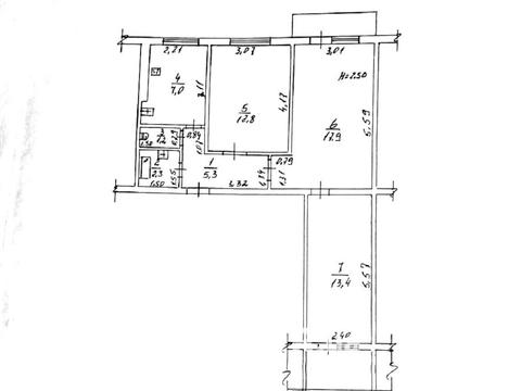квартира по адресу Небесной Сотни просп. (Маршала Жукова), 51