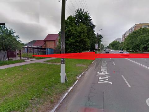 участок по адресу Белогородская ул., 116