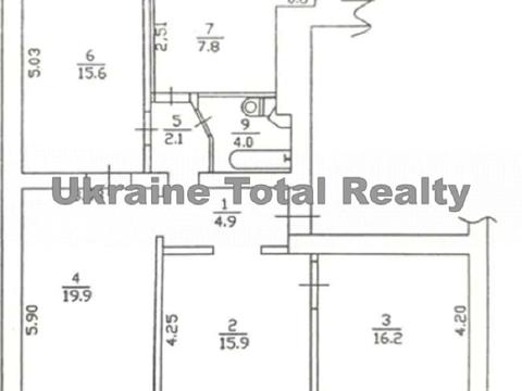 квартира за адресою Тараса Шевченка бульв., 58