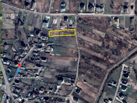 ділянка за адресою Лесі Українки вул., 24