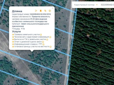 участок по адресу 