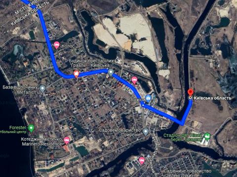 ділянка за адресою Центральна вул., 44