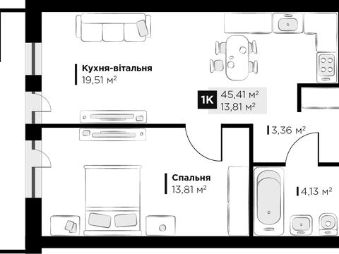 квартира по адресу Галицкая ул., 2