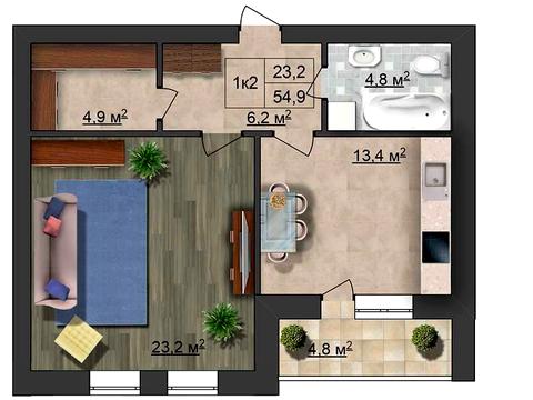 квартира по адресу Ясногорская ул.