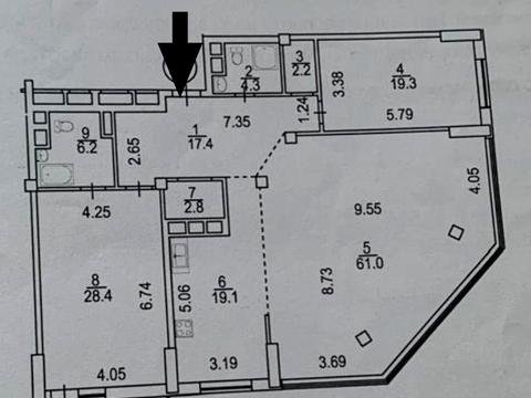 квартира за адресою Петра Григоренка просп., 23