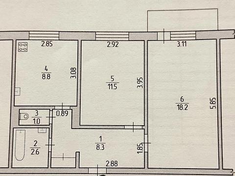 квартира по адресу Крошенская ул., 6