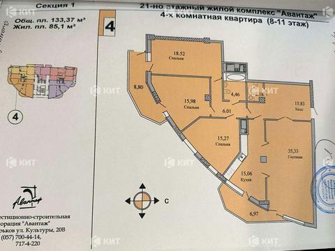 квартира за адресою Культури вул., 22 Б