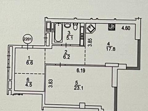 квартира по адресу Трускавецкая ул., 10-Д