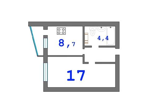 квартира за адресою Бориса Гмирі вул., 16А