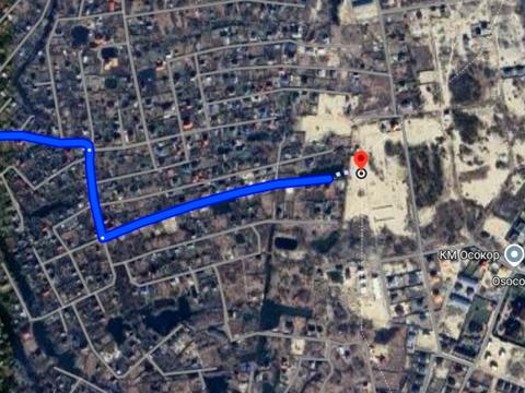 ділянка за адресою Центральна вул., 22р