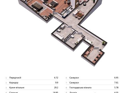 квартира по адресу Антоновича ул. (Горького), 136