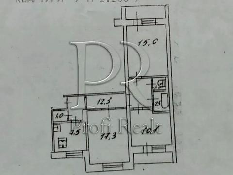 квартира по адресу Бережанская ул., 16-А