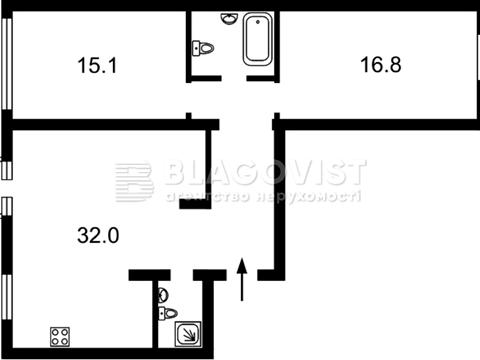 квартира по адресу Метрологическая ул., 109-А