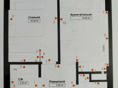 квартира по адресу Гетьмана Мазепы ул. (Топольная), 25-Д