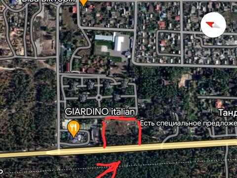 ділянка за адресою Столичне шосе