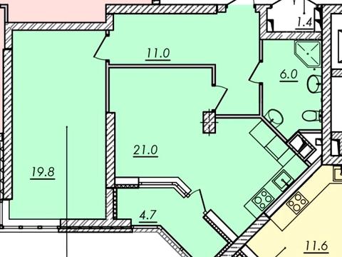 квартира за адресою Овідіопольська дорога вул., 3, к.1