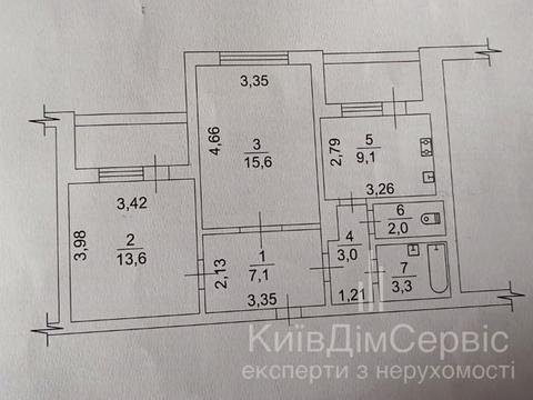 квартира за адресою Червоної Калини просп. (Володимира Маяковського), 28