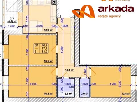 квартира за адресою Приозерна вул., 34