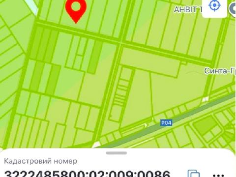 ділянка за адресою Білогородська вул.